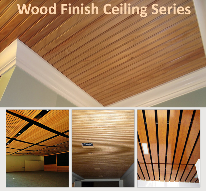 Wood Finish Ceiling System 